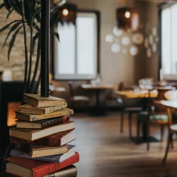 Vue d'une pièce du restaurant